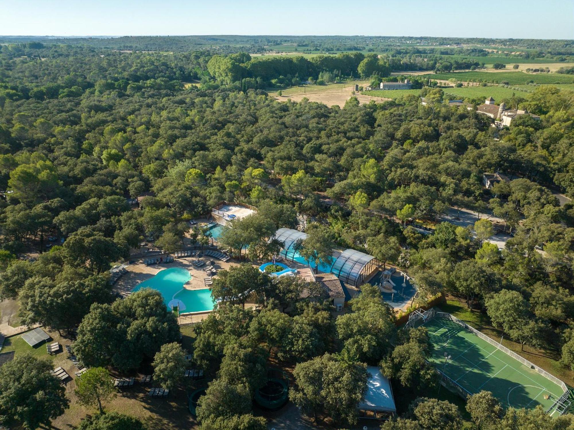 Camping Les Pres Du Roi Sommières Εξωτερικό φωτογραφία